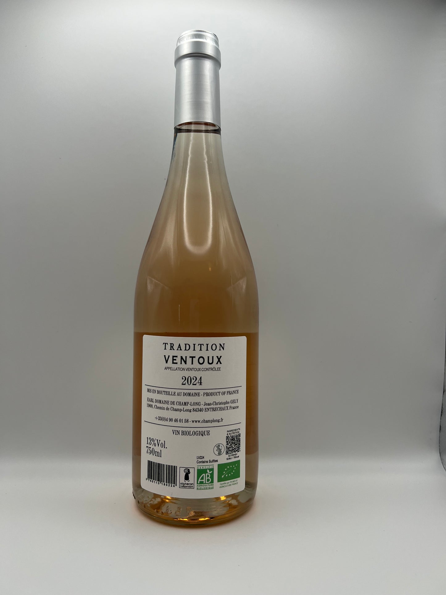 CHAMP-LONG - AOC Ventoux Tradition Rosé - 2024 - 0,75l