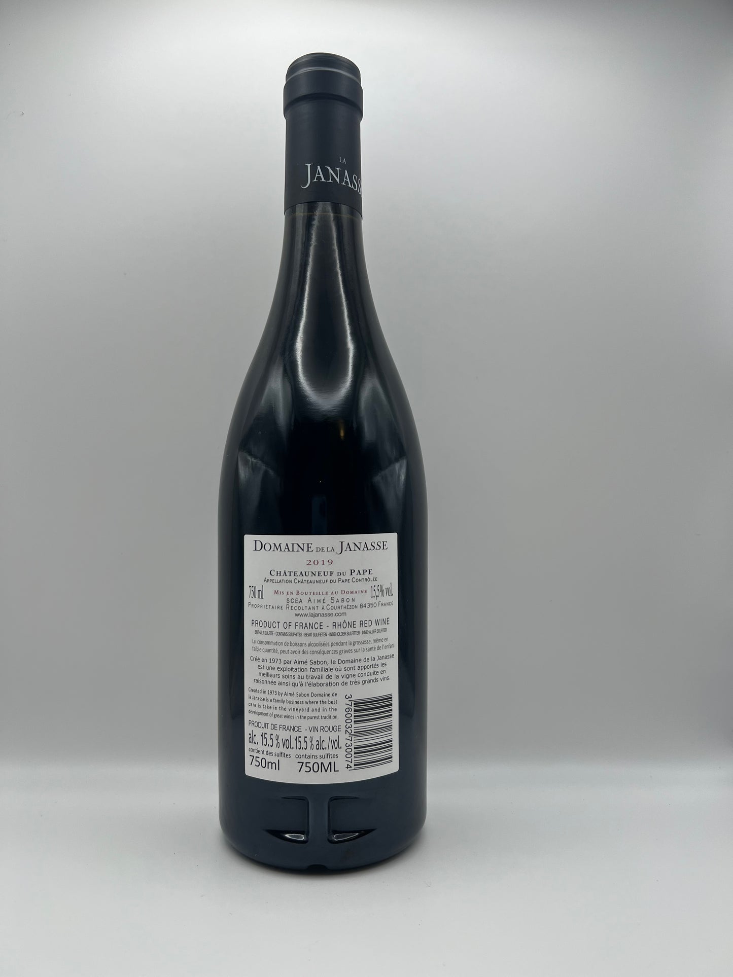 DE LA JANASSE - Cru Châteauneuf-du-Pape Rouge - 2022 - 0,75l