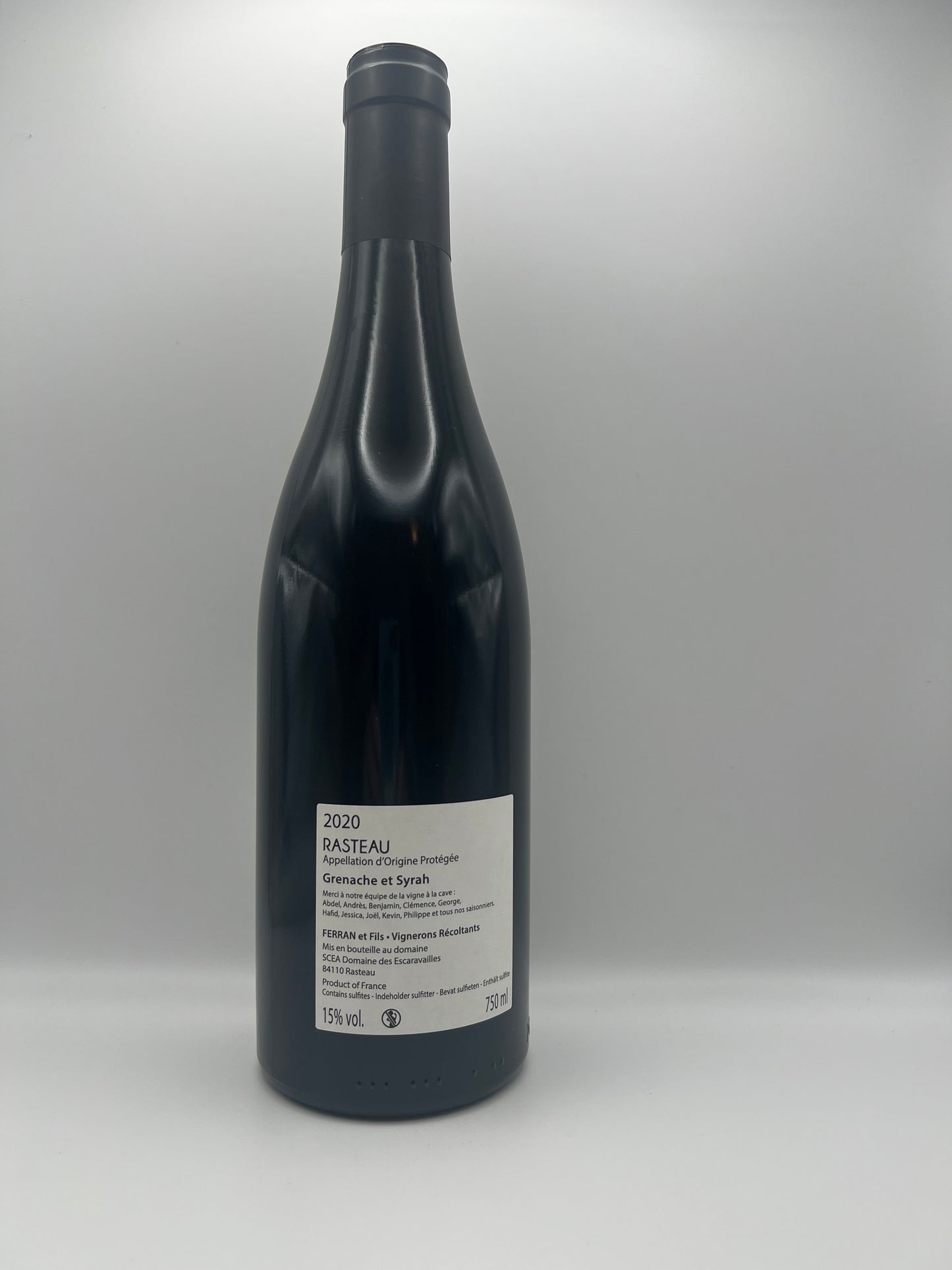 ESCARAVAILLES - Cru Rasteau Rouge La Ponce - 2021 - 0,75l