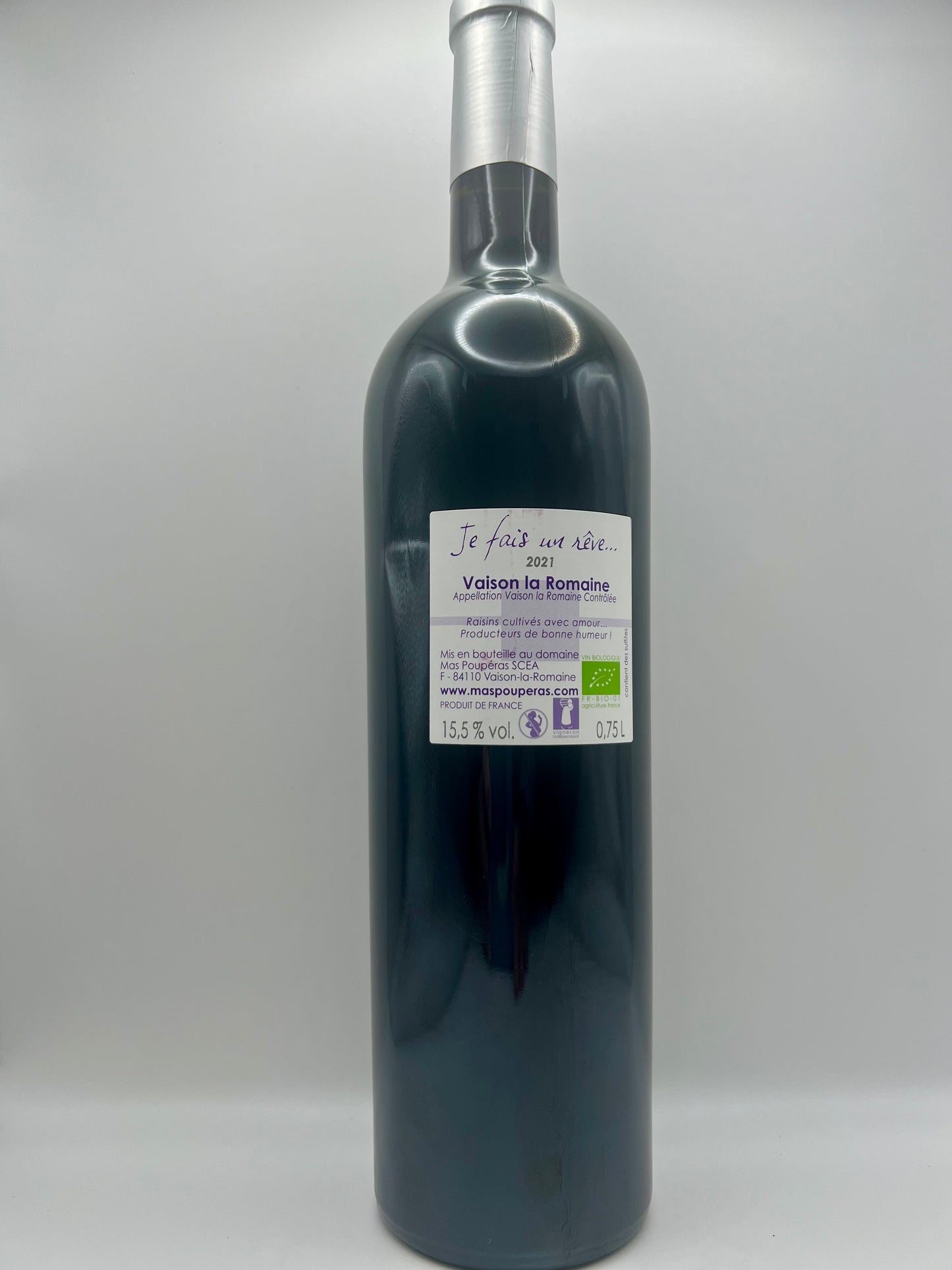 MAS POUPERAS - CDRV Vaison-la-Romaine Rouge Je fais un rêve - 2021 - 0,75l