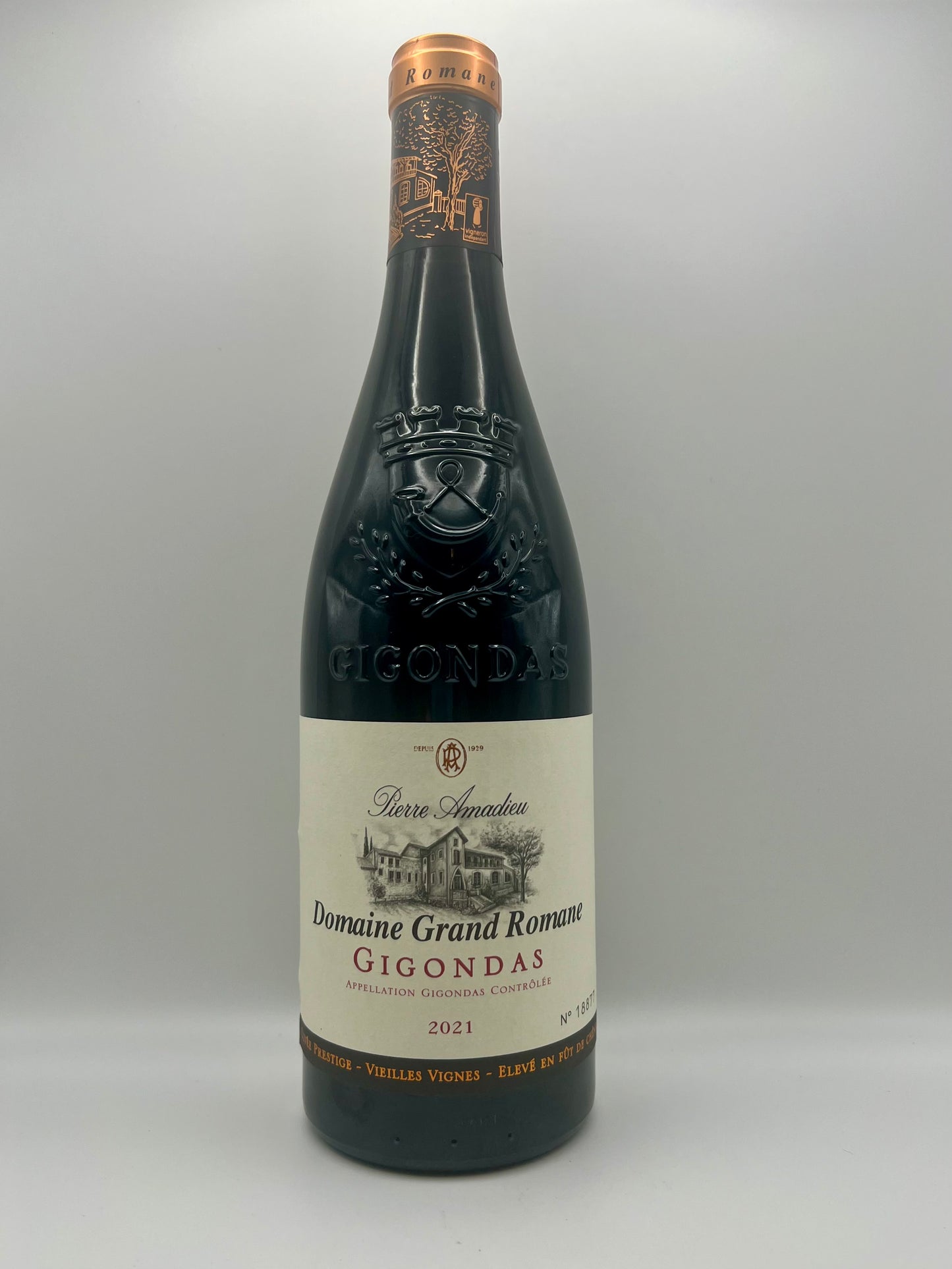 PIERRE AMADIEU - Cru Gigondas Prestige vieilles vignes- 2021 - 0,75l