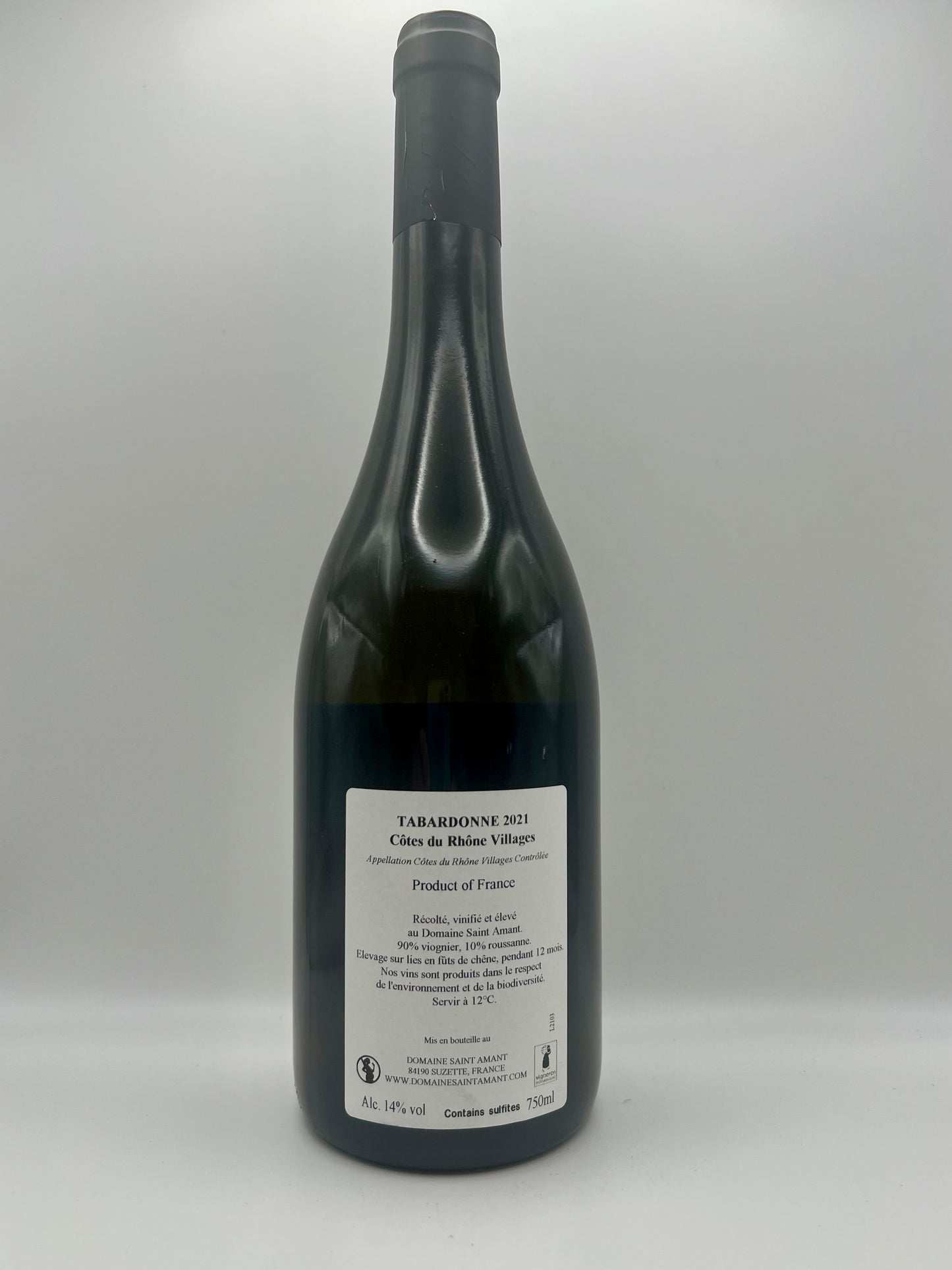 SAINT AMANT - CDRV Blanc - Tabardonne - 2021 - 0,75l