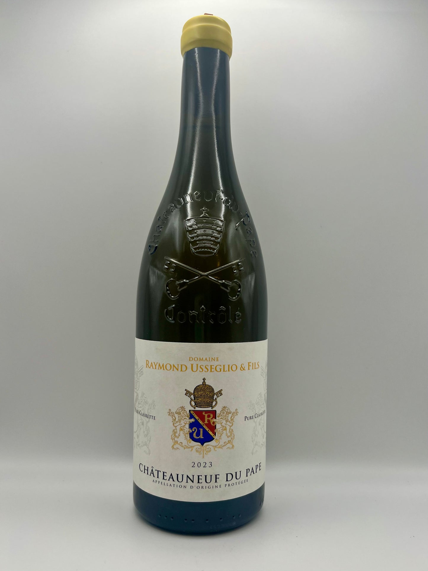 USSEGLIO - Cru Châteauneuf du Pape - Pure Clairette blanc 2023 - 0,75l