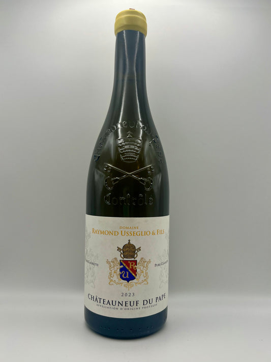 USSEGLIO - Cru Châteauneuf du Pape - Pure Clairette blanc 2023 - 0.75l