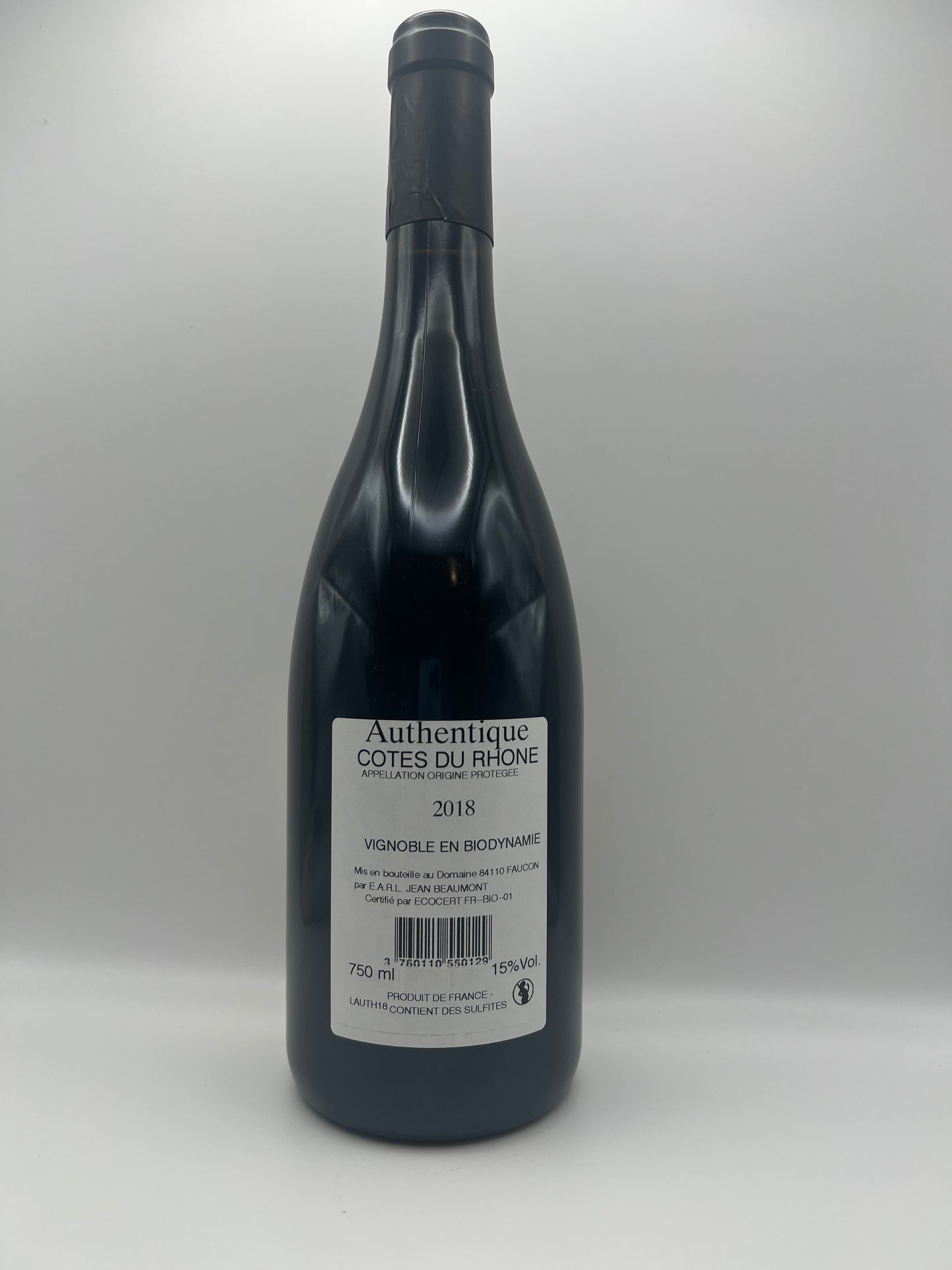 FAUCON DORE - CDR Rouge Authentique - 2018 - 0,75l