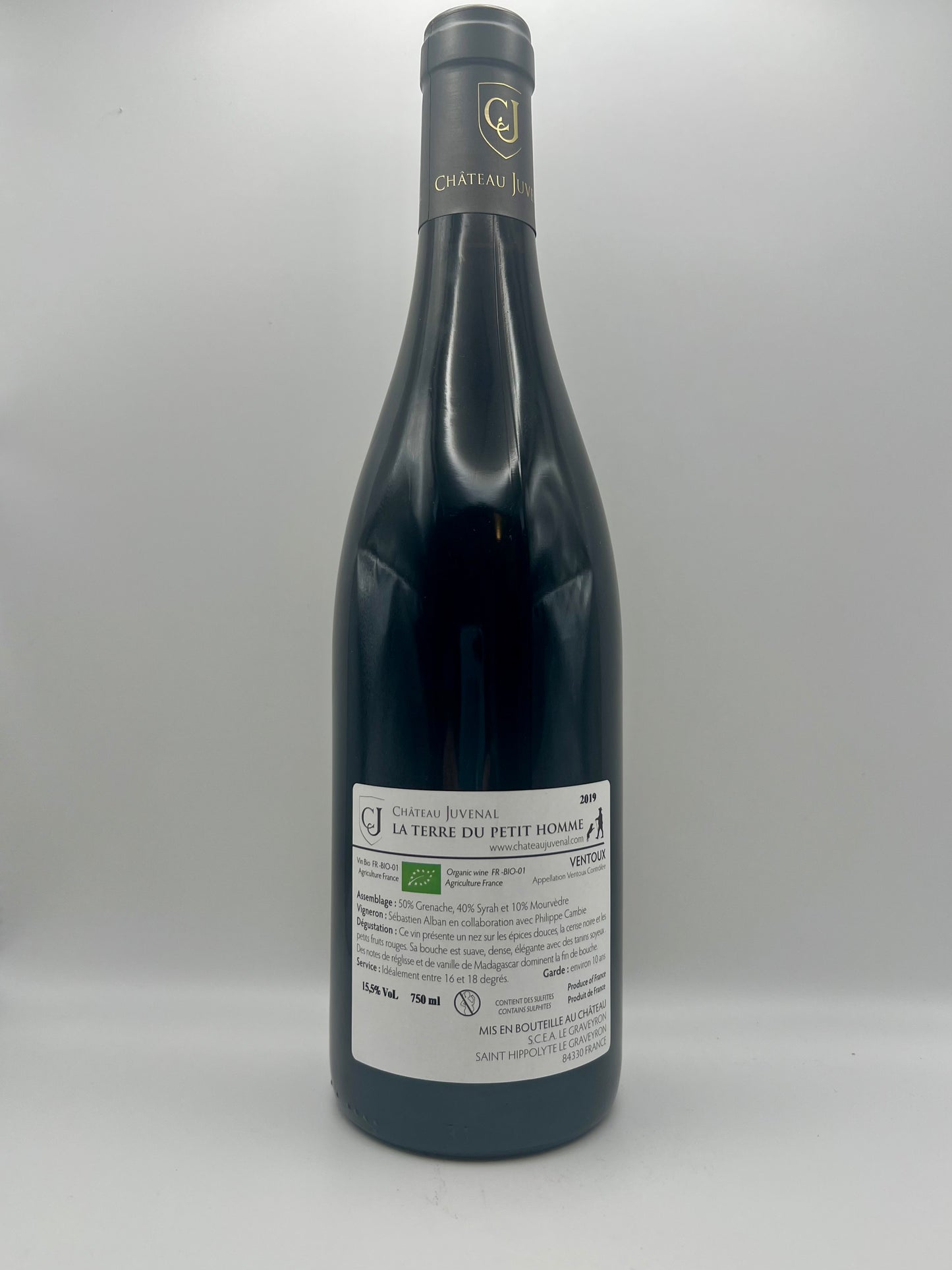 JUVENAL - AOC Ventoux Terre du Petit Homme Rouge - 0,75l