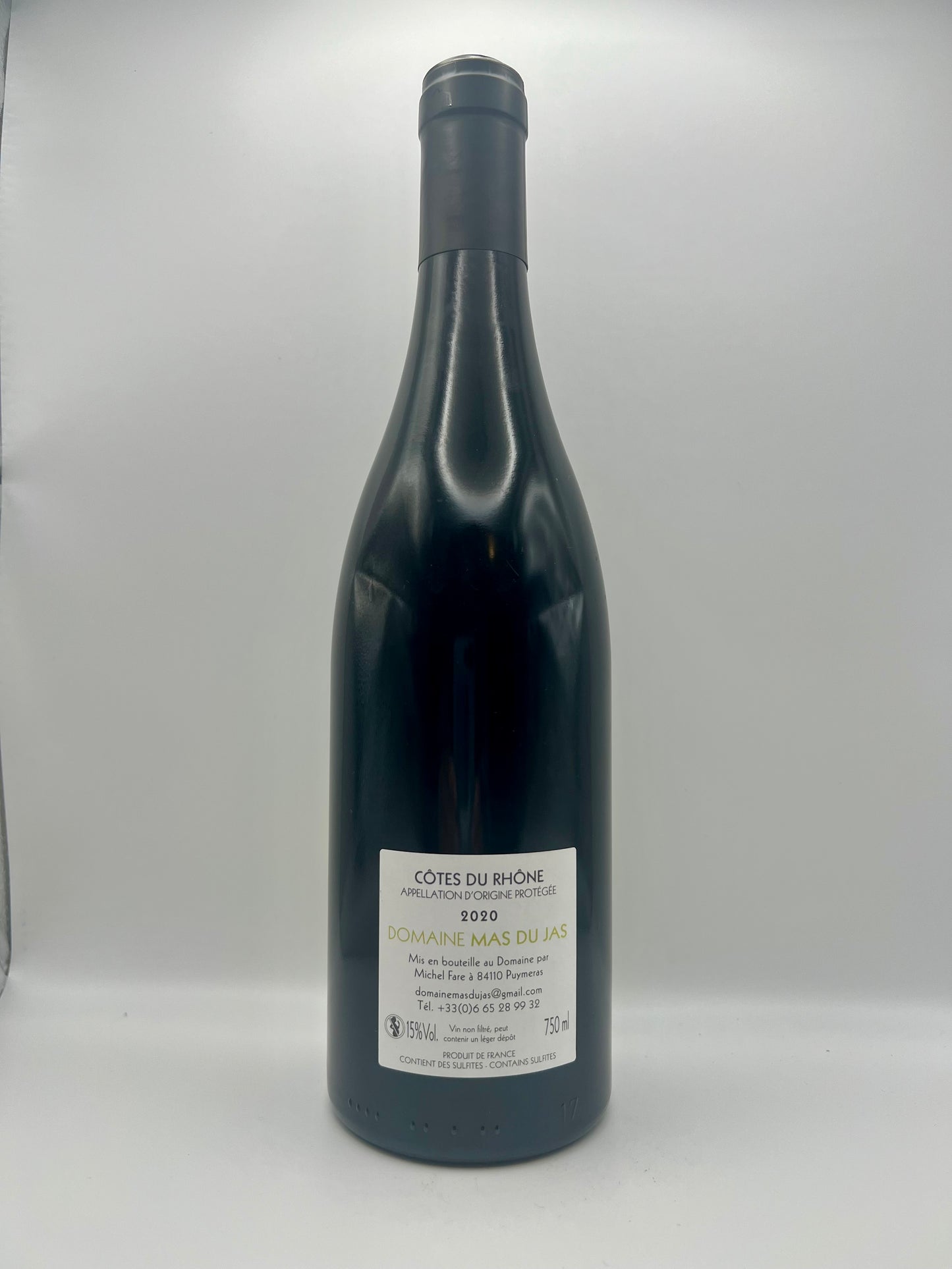 MAS DU JAS - CDR rouge Vieilles Vignes - 2020 - 0,75l