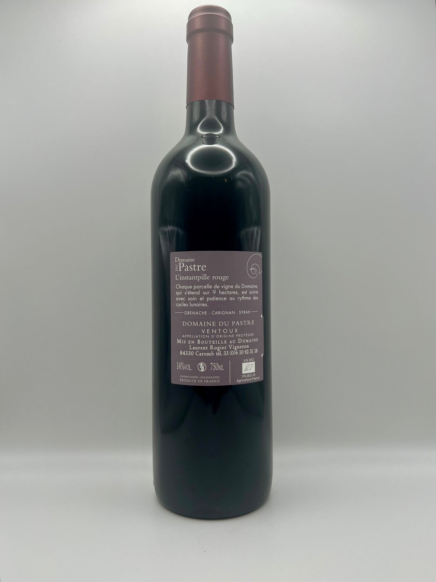 PASTRE - Ventoux L'instantpille - 2019 - 0,75l