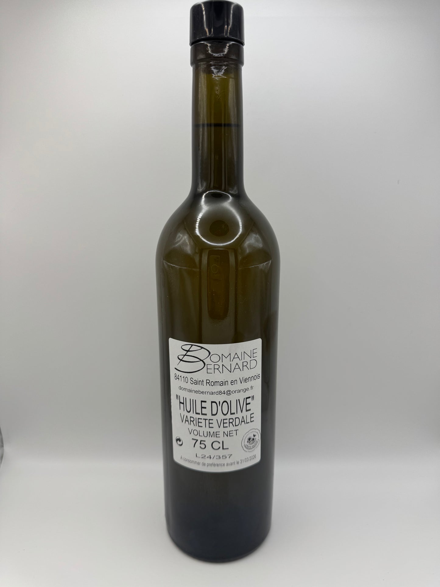 Huile d'olive - Domaine Bernard - Verdale - 0,75l