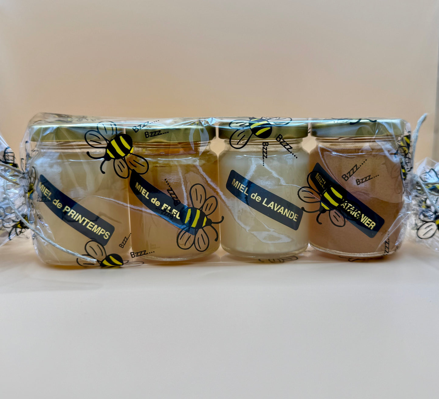 RUCHER VAHE - Miel - set de 4x125g
