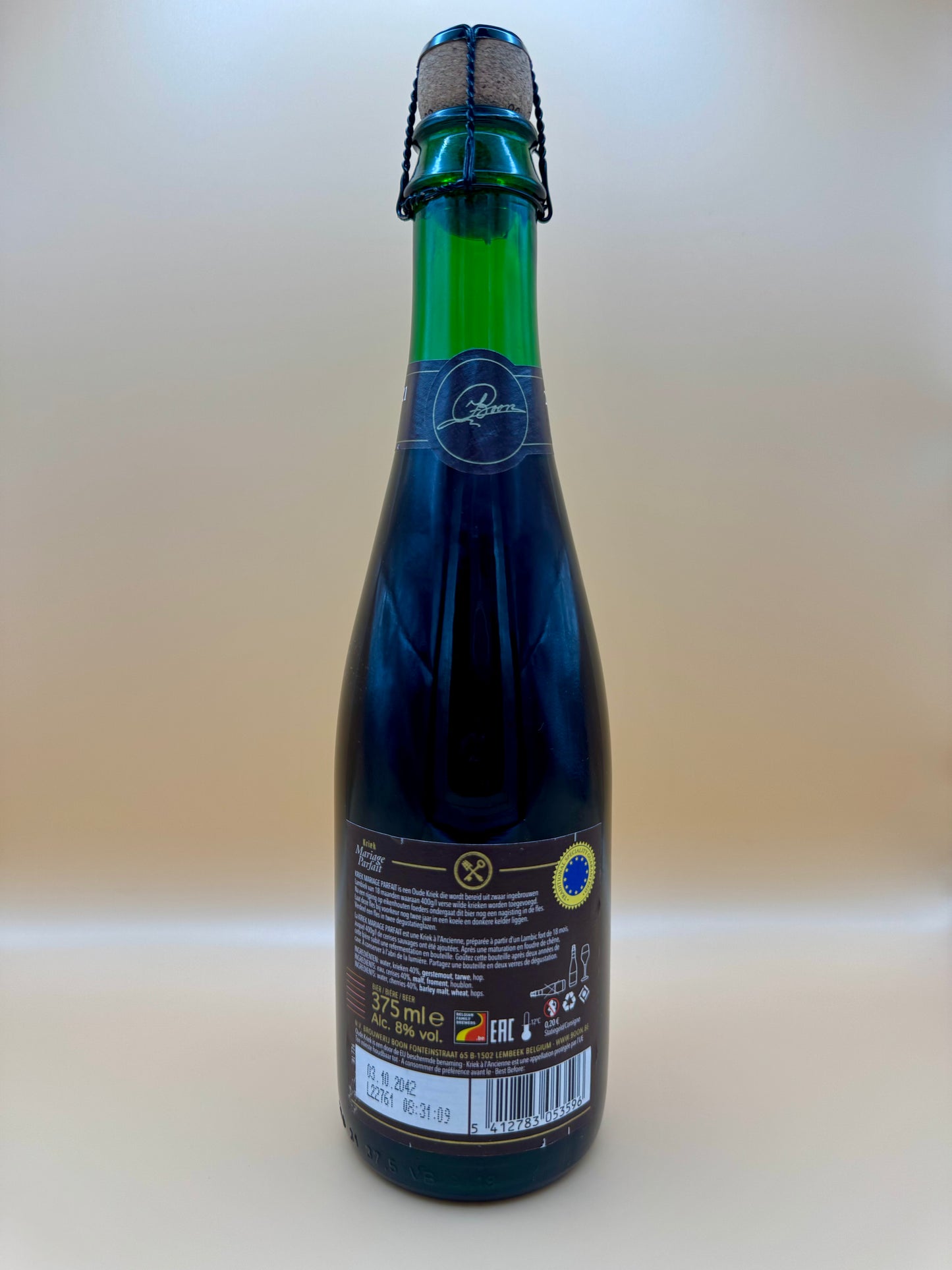 BOON - Kriek - Marriage Parfait 0,375l