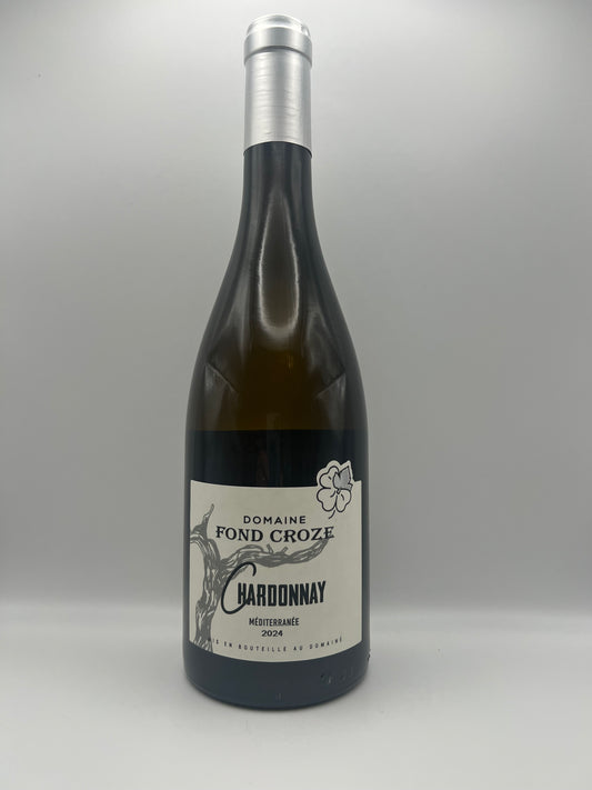 FOND CROZE - IGP Chardonnay Blanc Méditerranée - 2024 - 0,75l
