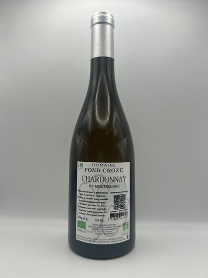 FOND CROZE - IGP Chardonnay Blanc Méditerranée - 2024 - 0,75l
