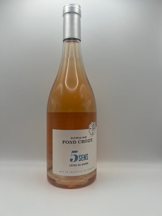 FOND CROZE - CDR Rosé 5 Sens - 2022 - 0,75l