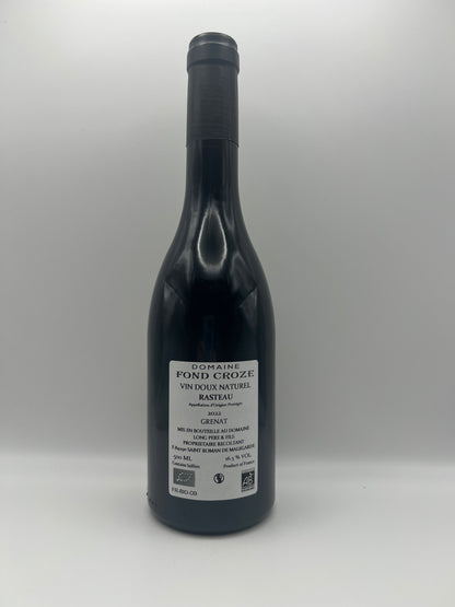 FOND CROZE - Cru Vin doux naturel- Tou Dou - 2022- 0,50l