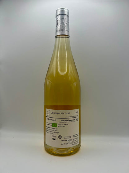JUVENAL - Vin Doux Naturel Blanc - Muscat de Beaumes de Venise - 2022 - 0,75l