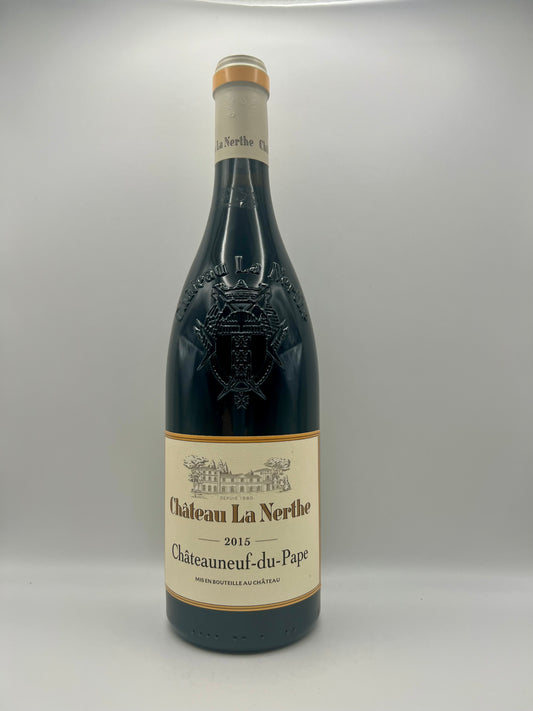 LA NERTHE - Cru Châteauneuf du Pape Rouge - 2015 - 0,75l