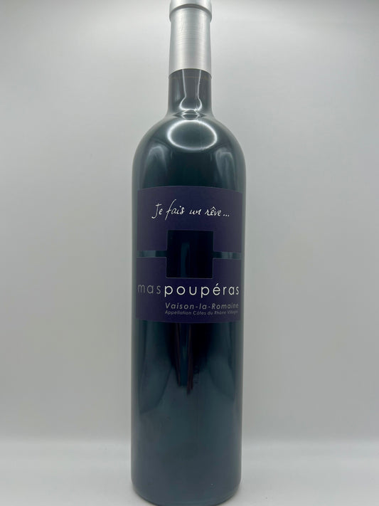 MAS POUPERAS - CDRV Vaison-la-Romaine Rouge Je fais un rêve - 2021 - 0,75l