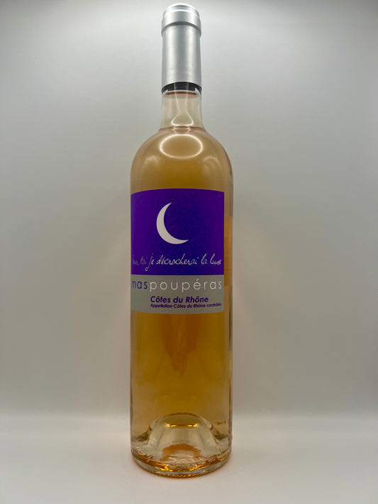 MAS POUPERAS - CDR Rosé - Pour toi je décrocherai la lune - 2024 - 0,75l
