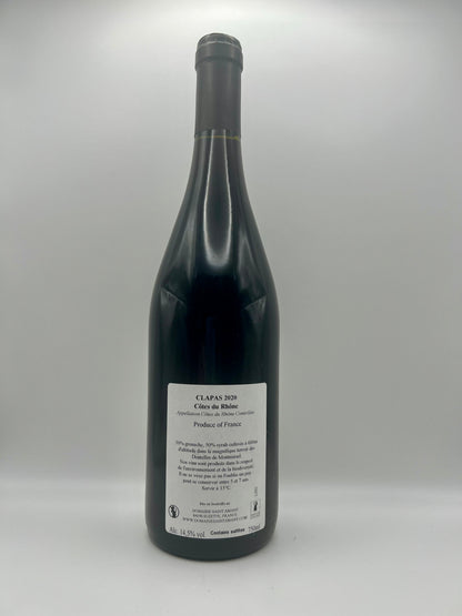 SAINT AMANT - CDR Rouge - Clapas - 2020 - 0,75l
