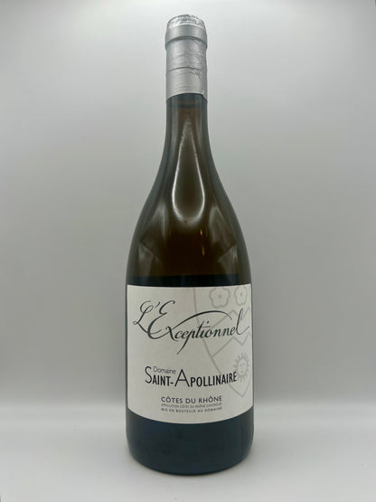 SAINT-APOLLINAIRE - CDR Blanc Exceptionnel - 2023 - 0,75l