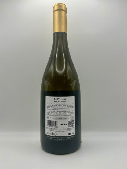 TERRE DE GHAYA - A.O.C. Ventoux Le Précieux Blanc - 2024 - 0,75l