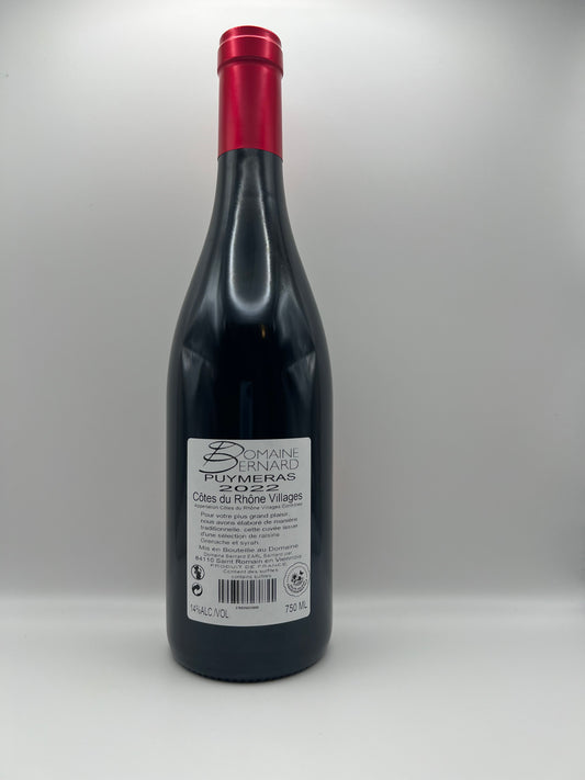 BERNARD - CDRV Puymeras Rouge - 2022 - 0,75l