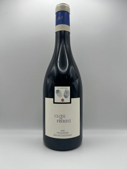 CLOS DES FRERES - Cru Vacqueyras Rouge - 2020 - 0,75l