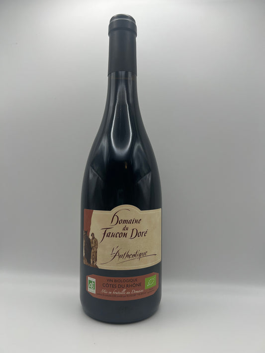 FAUCON DORE - CDR Rouge Authentique - 2018 - 0,75l