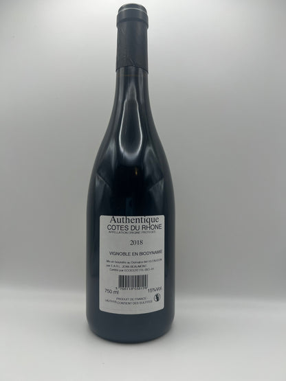 FAUCON DORE - CDR Rouge Authentique - 2018 - 0,75l