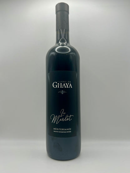 TERRE DE GHAYA - IGP Méditerranee  Rouge Le Merlot - 2022 - 0,75l