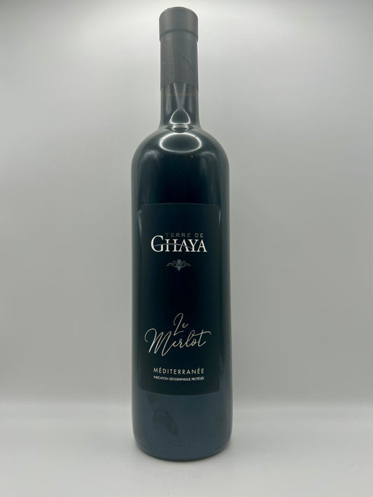 TERRE DE GHAYA - IGP Méditerranee  Rouge Le Merlot - 2022 - 0,75l