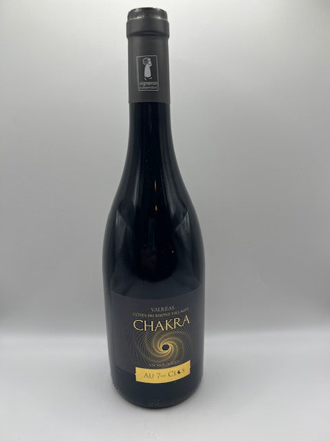 Au 7ème Clos - CDRV Valréas - Chakra - rouge - 2023 - Visan - 0,75l