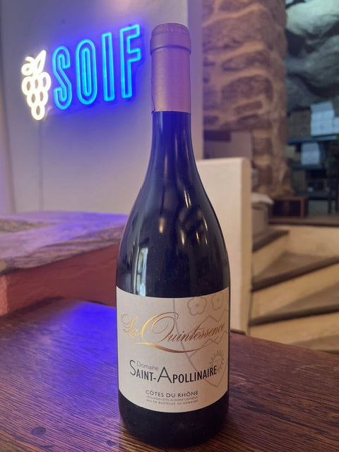 Saint-Apollinaire - AOC Côtes du Rhône - La Quintessence - rouge - 2022 - Puymeras - 0,75l