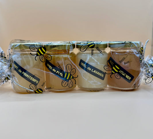 RUCHER VAHE - Miel - set de 4x125g