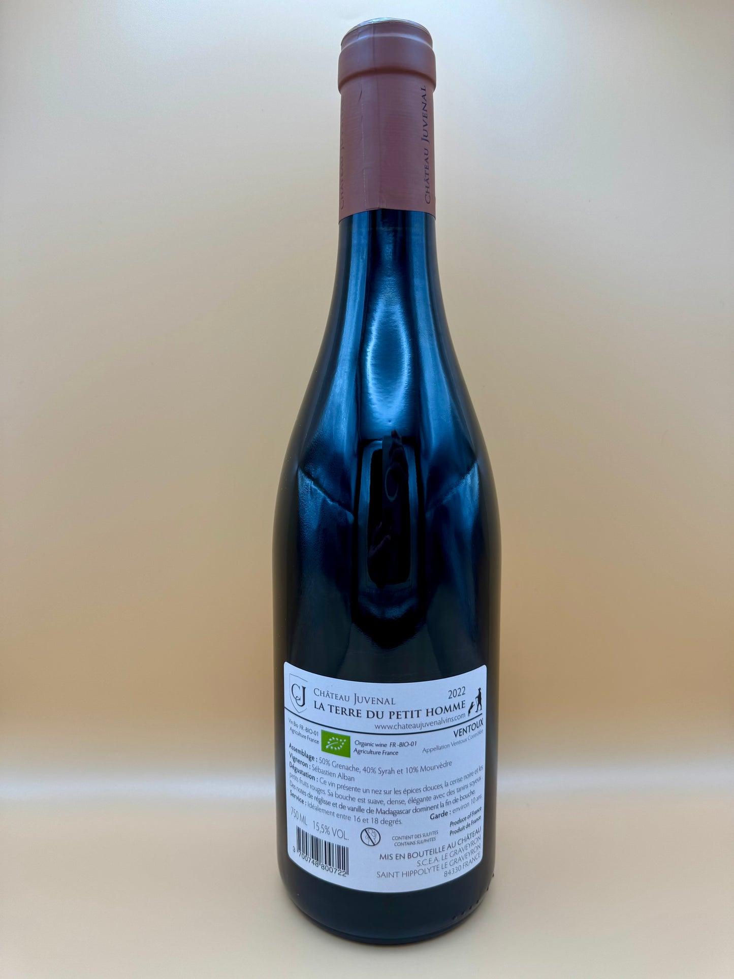 JUVENAL - AOC Ventoux Les Ribes Rouge - 2024 - 0,75l